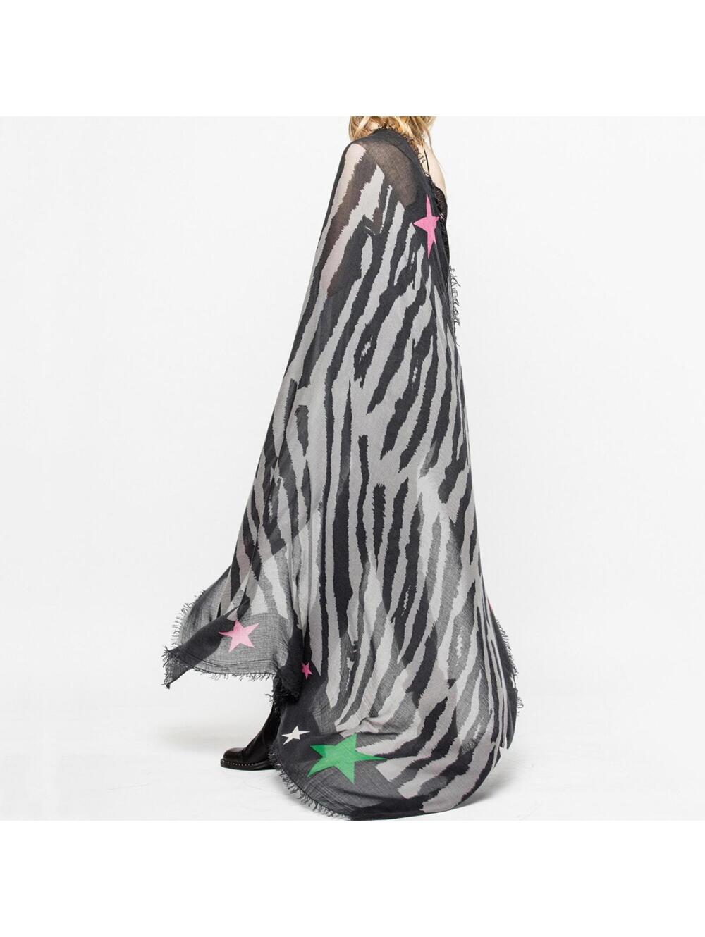 Zadig & Voltaire Delta Camou Scarf